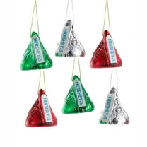 Kurt S. Adler Hershey Miniature Kiss Ornaments, 6-Piece Box Set