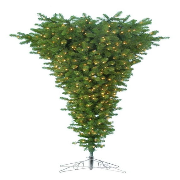 Kurt S. Adler- Inc. Kurt Adler 7.5' Pre-Lit Upside Down Tree