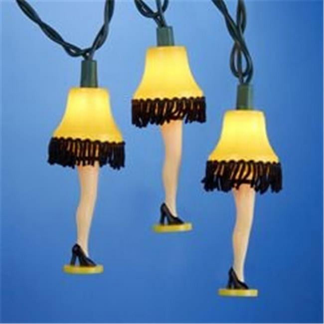 Kurt S. Adler, Inc. Kurt Adler UL 10-Lights Christmas Story Leg Lamp Light Set