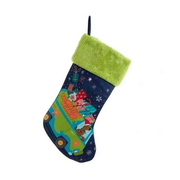 Kurt S. Adler Scooby-Doo with Mystery Machine Stocking, Multicolor