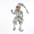 thumbnail image 1 of Kurt S. Adler Silver and White Kringle Klaus Elf Ornament, 15-Inches, Multi-Colored, 1 of 4