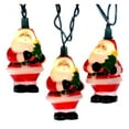 thumbnail image 1 of Kurt S. Adler UL 10 Light Santa with Tree Light Set, 1 of 3