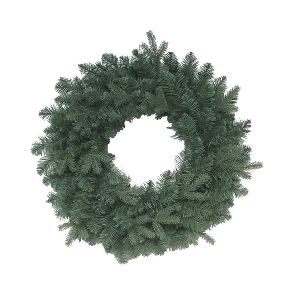 Kurt S. Adler Unlit Blue Spruce Wreath, 24-Inch, Multicolored