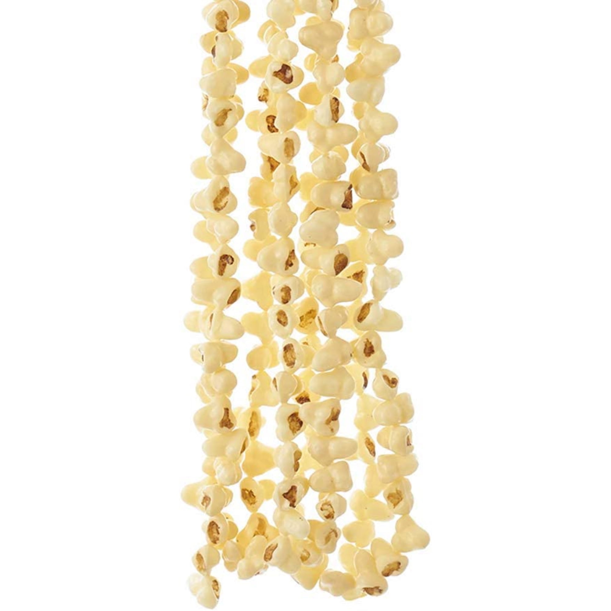 9-Foot Artificial Popcorn Christmas Garland
