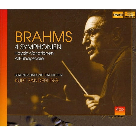Kurt Sanderling - 4 Symphonies - Music & Performance - CD