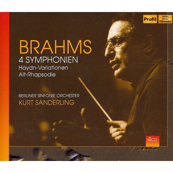 Kurt Sanderling - 4 Symphonies - Music & Performance - CD