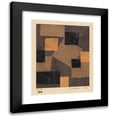 thumbnail image 1 of Kurt Schwitters 12x14 Black Modern Framed Museum Art Print Titled - Mz 386 Hopf (Merz Drawing) (1922), 1 of 5
