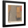 thumbnail image 1 of Kurt Schwitters 15x18 Black Modern Framed Museum Art Print Titled - Mz 380.&nbsp;Schlotheim (1922), 1 of 5
