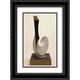 thumbnail image 1 of Kurt Schwitters 2x Matted 18x24 Black Ornate Framed Art Print 'Chicken and Egg ', 1 of 2