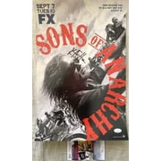 Kurt Sutter autographed Sons of Anarchy 2010 San Diego Comic-Con poster JSA