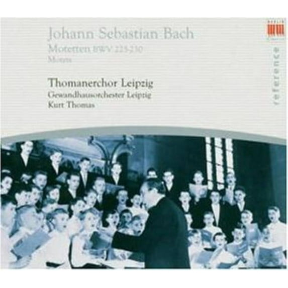 Kurt Thomas - Motets BWV 225-230 - Music & Performance - CD
