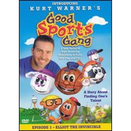 Pre-Owned Kurt Warner s Good Sports Gang Episode 1: Elliot the Invincible (DVD 0018713814579)