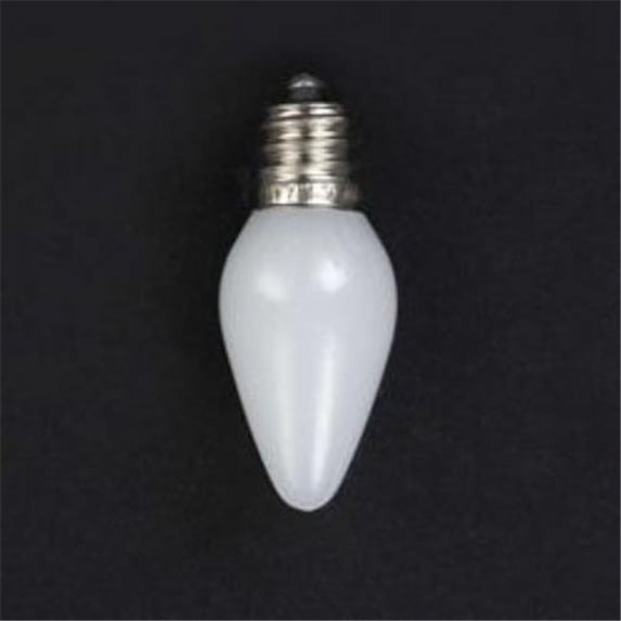 Kurtadler 1914596 Warm White Opaque C9 LED Replacement Bu lbs - 25 Piece Bag - Case of 10