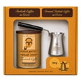 thumbnail image 1 of Kurukahveci Mehmet Efendi Ground and Roasted Turkish Coffee with Coffee Pot, Gift Set, 1 of 9