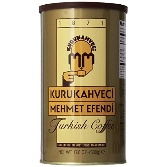 Kurukahveci Mehmet Efendi Turkish Coffee, 17.6 Ounce (Pack of 1)