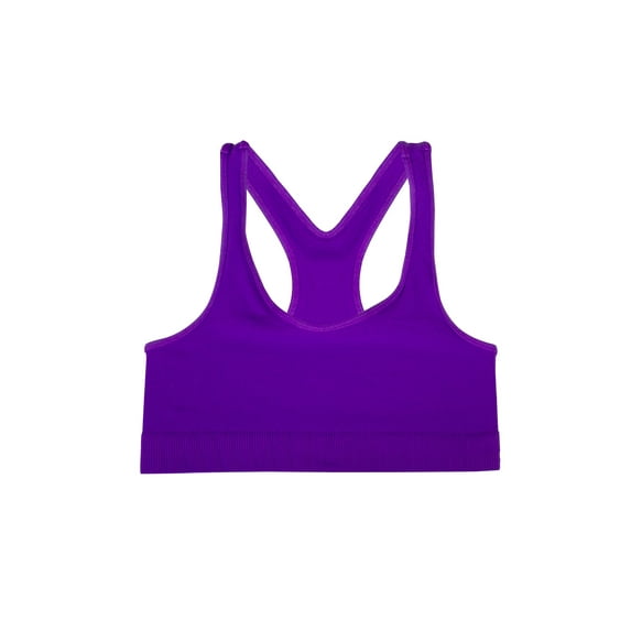 Kurve Girl’s Seamless Lightweight Stretchy Racerback Sports Bra