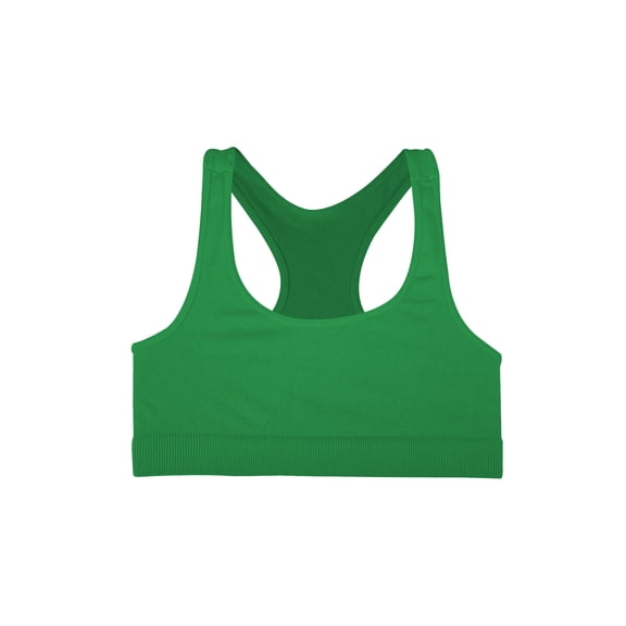 Kurve Girl’s Seamless Lightweight Stretchy Racerback Sports Bra