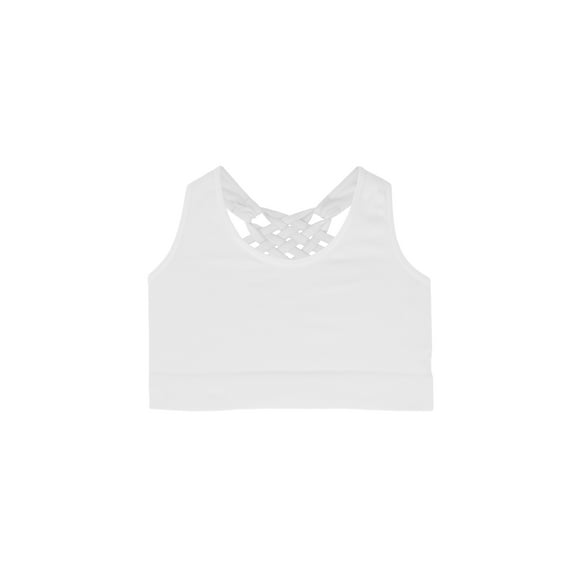 Kurve Girl’s Seamless Lightweight Stretchy Strappy Back Sports Bra