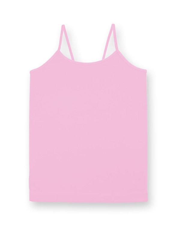 Girl’s Sleeveless Tank Top – Stretch Undershirts Cami Camisole, Dance, Yoga, Gymnastics Class, UV Protective Fabric, Rated UPF 50+