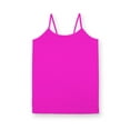 thumbnail image 1 of Kurve Girl’s Sleeveless Tank Top – Stretch Undershirts Cami Camisole, Dance, Yoga, Gymnastics Class, UV Protective Fabric, Rated UPF 50+, 1 of 2