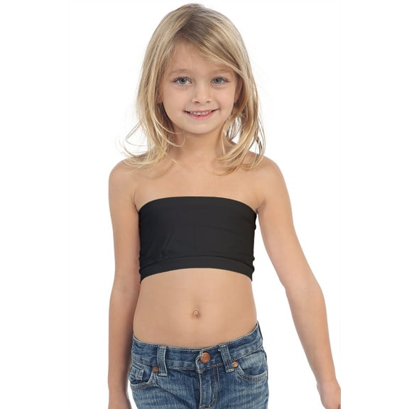 Kurve Girls' Seamless Tube Top Undershirts