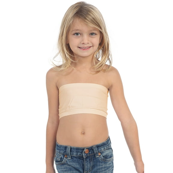 Kurve Girls' Seamless Tube Top Undershirts