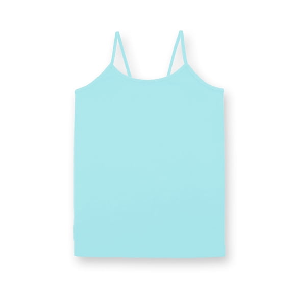 Kurve Girl’s Sleeveless Tank Top – Stretch Undershirts Cami Camisole, Dance, Yoga, Gymnastics Class, UV Protective Fabric, Rated UPF 50+