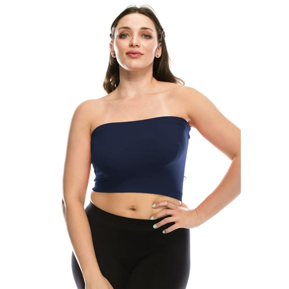 Kurve Plus Size The Excellent Stretchy Tube Top, UV Protective Fabric UPF 50+ (Made With Love In The USA)