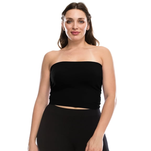 Kurve Plus Size The Excellent Stretchy Tube Top, UV Protective Fabric UPF 50+ (Made With Love In The USA)