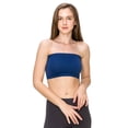 thumbnail image 1 of Kurve by Idea Seamless Mini Bandeau Strapless Tube Top Bra, Made in USA, 1 of 3