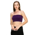 thumbnail image 1 of Kurve by Idea Seamless Mini Bandeau Strapless Tube Top Bra, Made in USA, 1 of 3