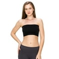 thumbnail image 1 of Kurve by Idea Seamless Mini Bandeau Strapless Tube Top Bra for Women, Made in USA, Available in Various Sizes, 1 of 3