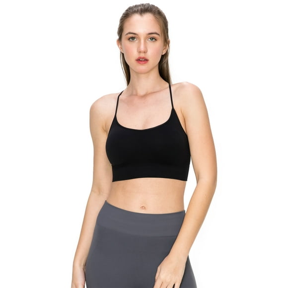 by Idea Women's Shelf Bras Padded Cami with Removable Pads, UV Protective Fabric UPF 50+ (Made with Love in The USA), S/M