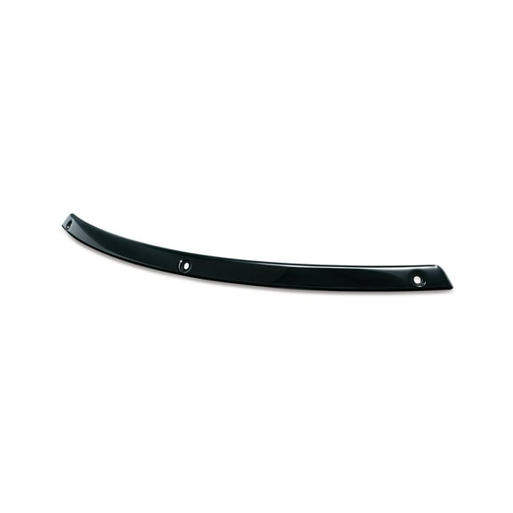 Kuryakyn 1318 Motorcycle Accessory: Smooth Windshield Trim for 1996-2013 Harley-Davidson Motorcycles, Gloss Black