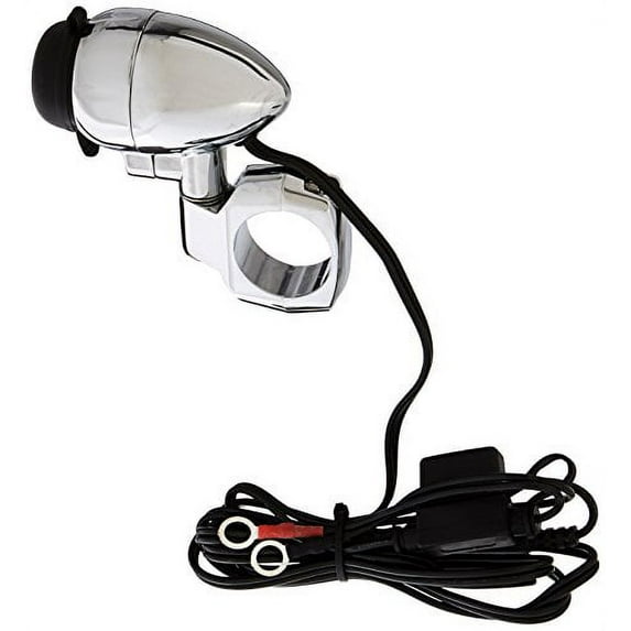 Kuryakyn 1476 Motorcycle Handlebar Accessory: Electrical Power Point/Device