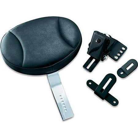 Kuryakyn 1670 Plug-In Adjustable Driver Seat Backrest for 1997-2019 Harley-