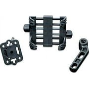 Kuryakyn 1676 Motorcycle Accessory Clutch/Brake Perch Mount Tech-Connect Cradle GPS Device/Phone Holder Mounting Kit, Large, Black