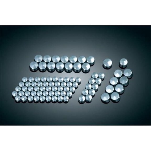 Kuryakyn 2448 Motorcycle Accessory: Kool Kaps Engine Bolt Head Covers/Toppe