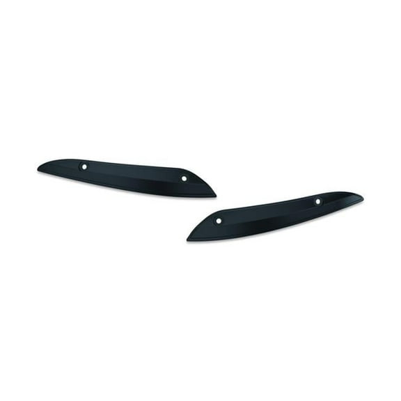 Kuryakyn Black Windshield Side Trims for '15-'20 Harley Road Glide (2633)
