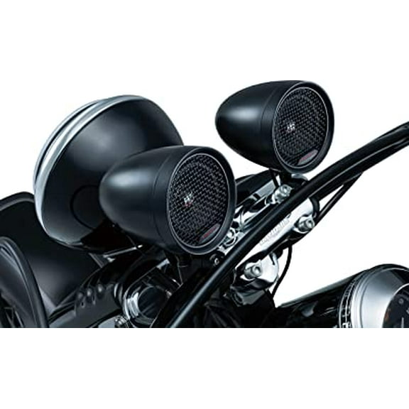 Kuryakyn 2713 Road Thunder Speaker Pods with Bluetooth Audio Controller by MTX