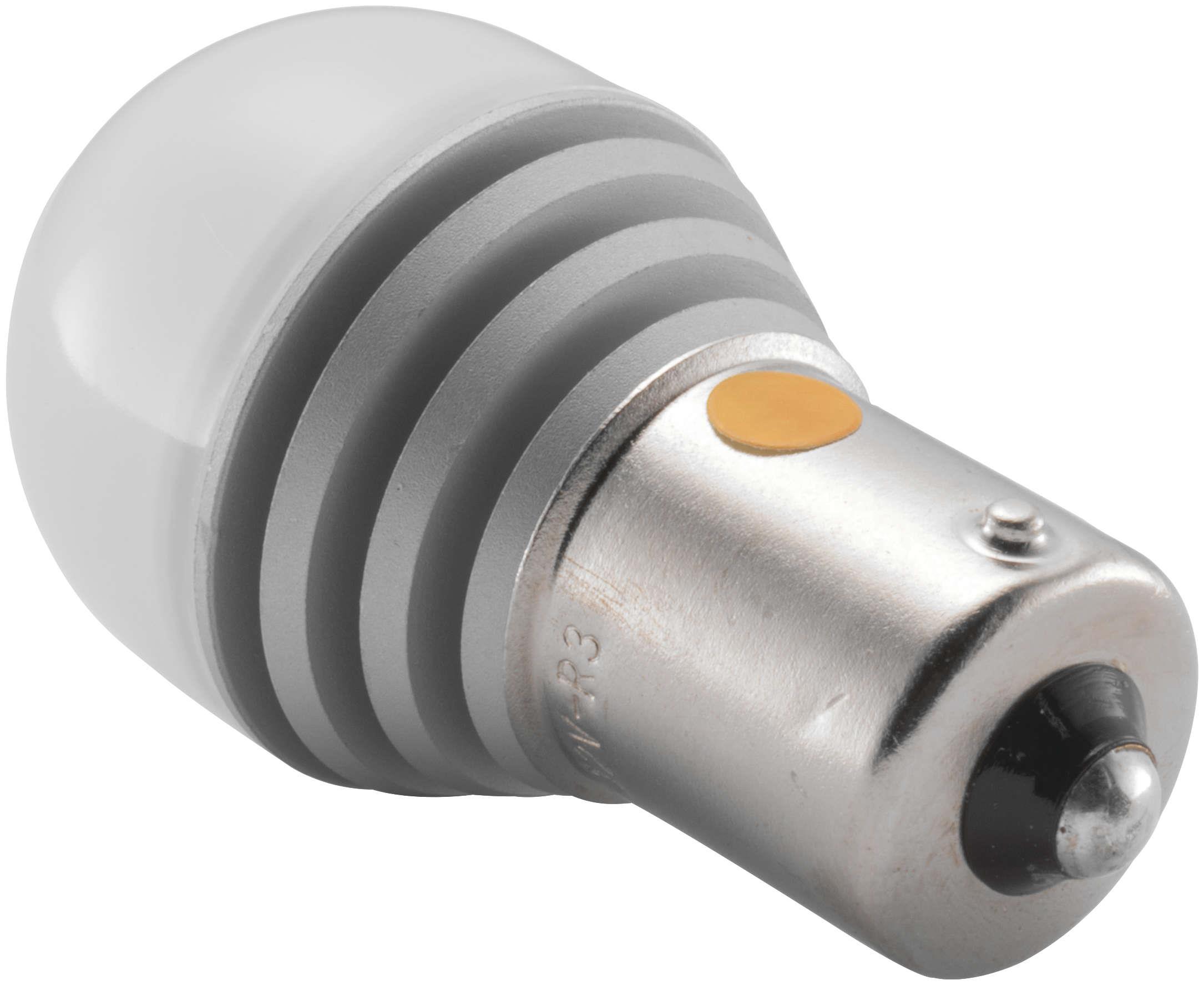 Kuryakyn 2889 1156 Replacement Bulbs - Single Circuit - Amber - Walmart.com