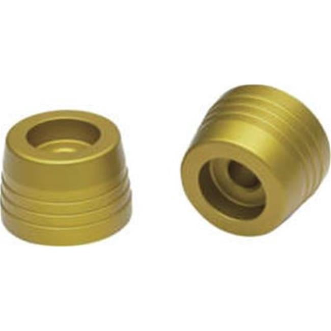 Kuryakyn Lodestar Aluminum Kickstand Shoe For BMW GS Motorcycles - Gold, CNC Machined - View #6