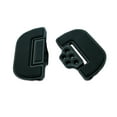 thumbnail image 1 of Kuryakyn 4357 Motorcycle Foot Control Component: Ribbed Folding Boards for Driver or Passenger Floorboards, Wrinkle Black, 1 Pair, 1 of 2