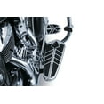 thumbnail image 1 of Kuryakyn 5650 Motorcycle Foot Control Component: Spear Driver Floorboard Inserts for 2014-19 Indian Motorcycles, Chrome, 1 Pair, 1 of 2