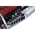 thumbnail image 1 of Kuryakyn 5656 Spear Passenger Floorboard Inserts for 2015-19 Indian Motorcycles, Chrome, 1 Pair, 1 of 2