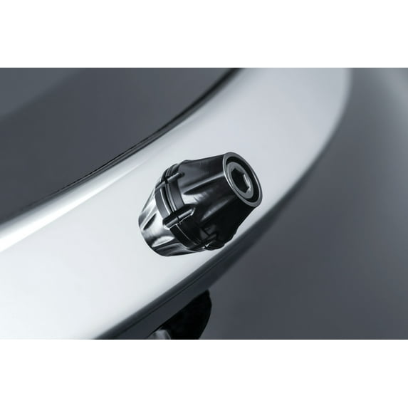 Kuryakyn 5720 Motorcycle Accent Accessory: Decorative Batwing Fairing Windshield Screws for 2014-19 Harley-Davidson Motorcycles, Gloss Black