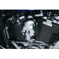 thumbnail image 1 of Kuryakyn 5730 Motorcycle Accent Accessory: Skull Horn Cover for 2017-19 Harley-Davidson Motorcycles with Stock Waterfall Style Horn Cover, Chrome, 1 of 1