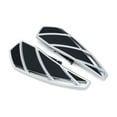 thumbnail image 1 of Kuryakyn 5794 Motorcycle Foot Control Component: Phantom Driver Floorboards for 2018-20 Harley-Davidson Softail Motorcycles, Chrome, 1 Pair, 1 of 2