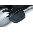 thumbnail image 1 of Kuryakyn 5903 Motorcycle Foot Control Component: Hex Passenger Board Floorboard Inserts, Satin Black, 1 Pair, 1 of 2