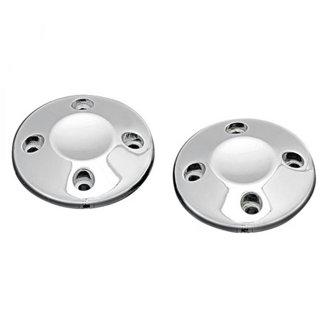 Kuryakyn 6243 Motorcycle Accent Accessory Handlebar ISO Grip End Caps